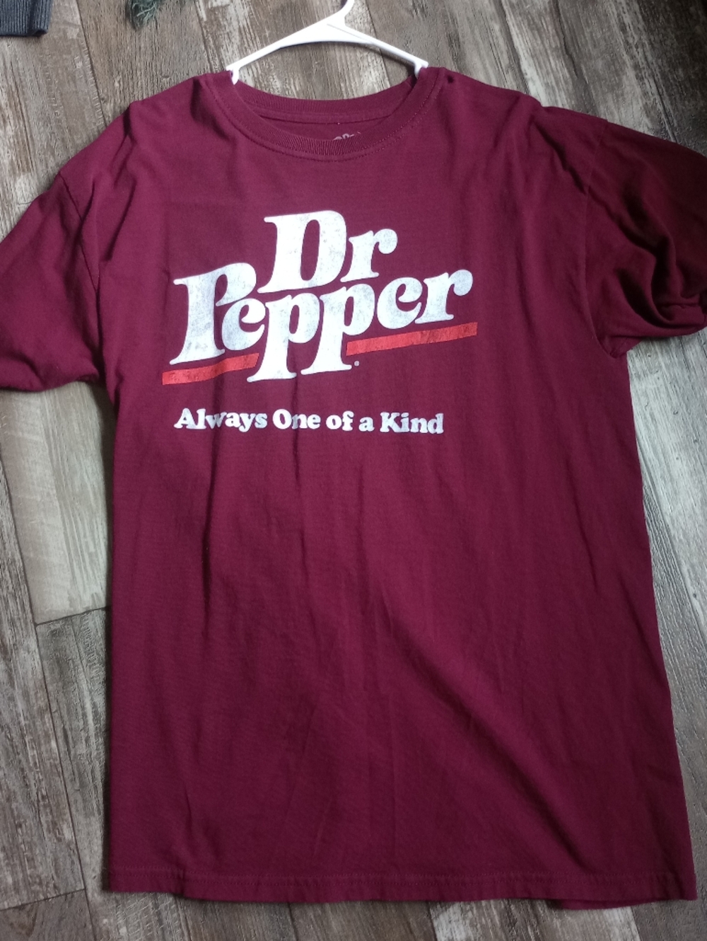 Dr Pepper Burgundy Tee